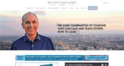 Desktop Screenshot of drsteveconstantino.com