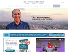 Tablet Screenshot of drsteveconstantino.com